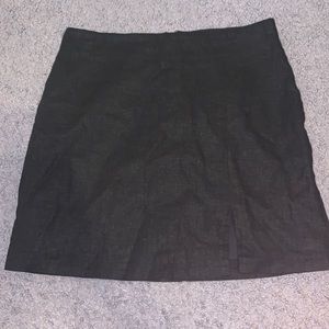 Black skirt